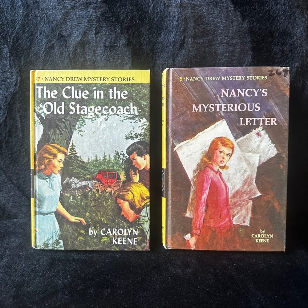 Nancy Drew Mysteries Books #8 and #37